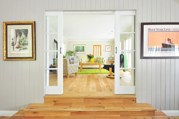 clutter-free home and storage